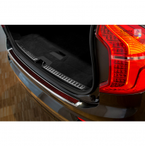 Protector De Paragolpes Acero Inox &#039;Deluxe&#039; Volvo Xc90 2015- Chrome/Red-Black Carbon